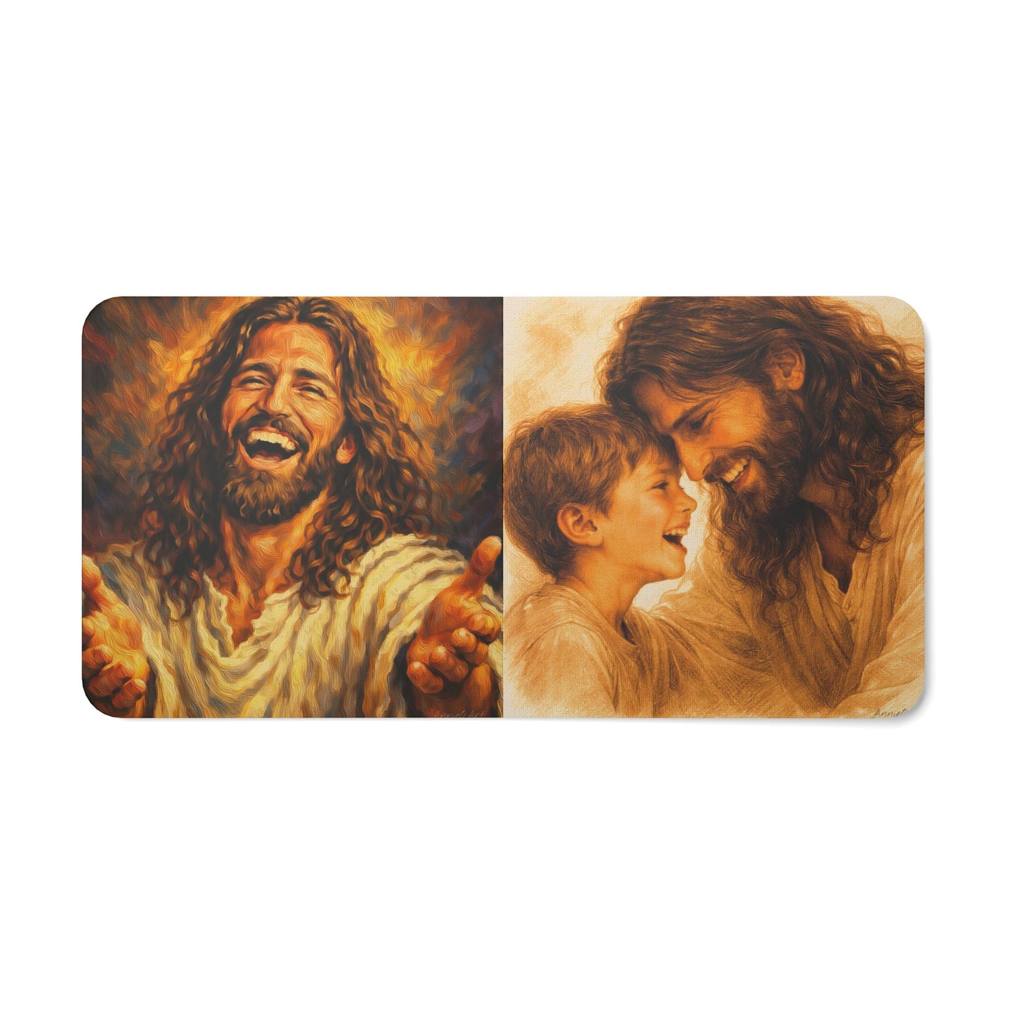 Board Book — "Book of Prayers: I Am With You Always" —Jesus Paintings & Prayer Book for Kids & Adults