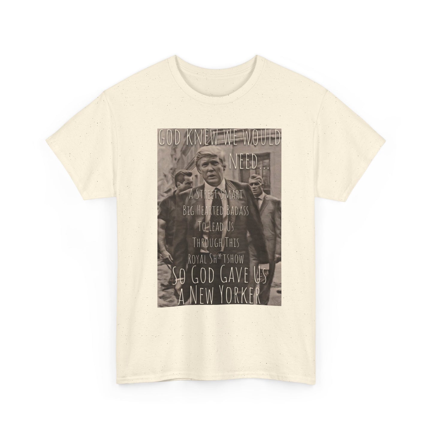 Vintage Trump tee “God gave us a New Yorker” Tee Retro MAGA
