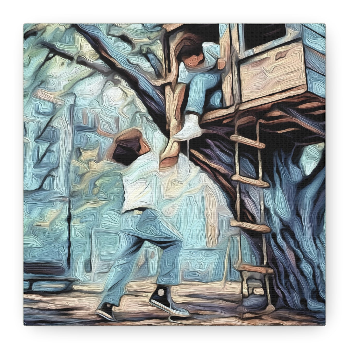 Treehouse ‘Hand Up’  Moment Canvas Wall Art