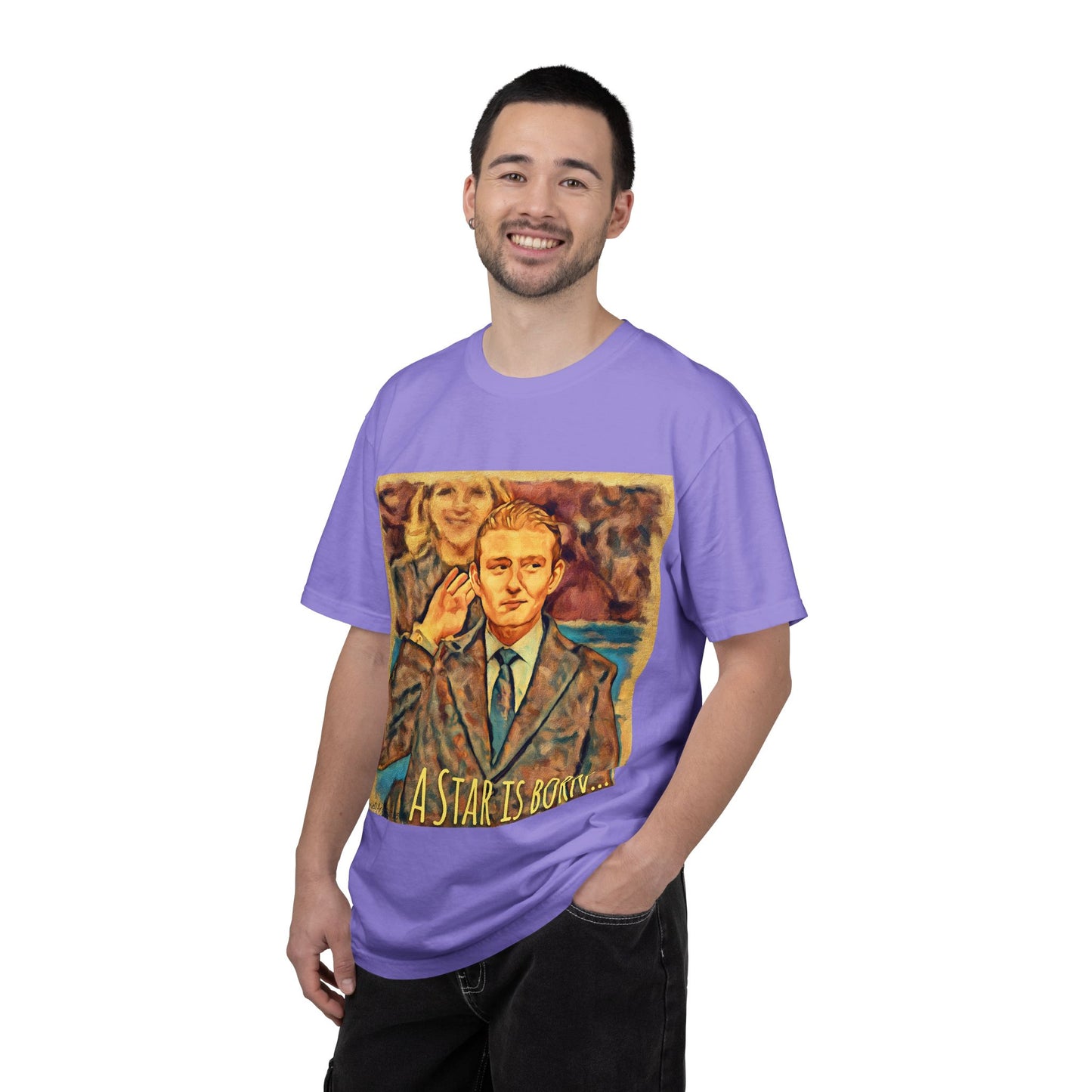 Barron’s “A Star Is Born” T-Shirt — Vintage Portrait Graphic Tee