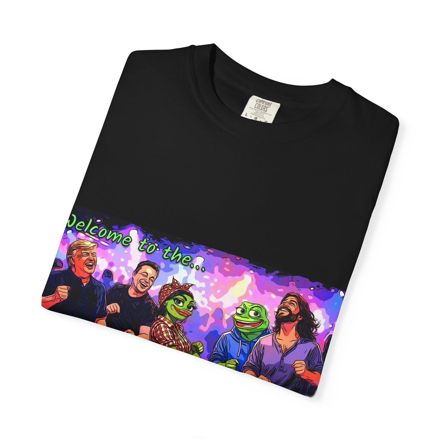 Great Awakening T-Shirt — Psychedelic Pepe & Friends Graphic Tee