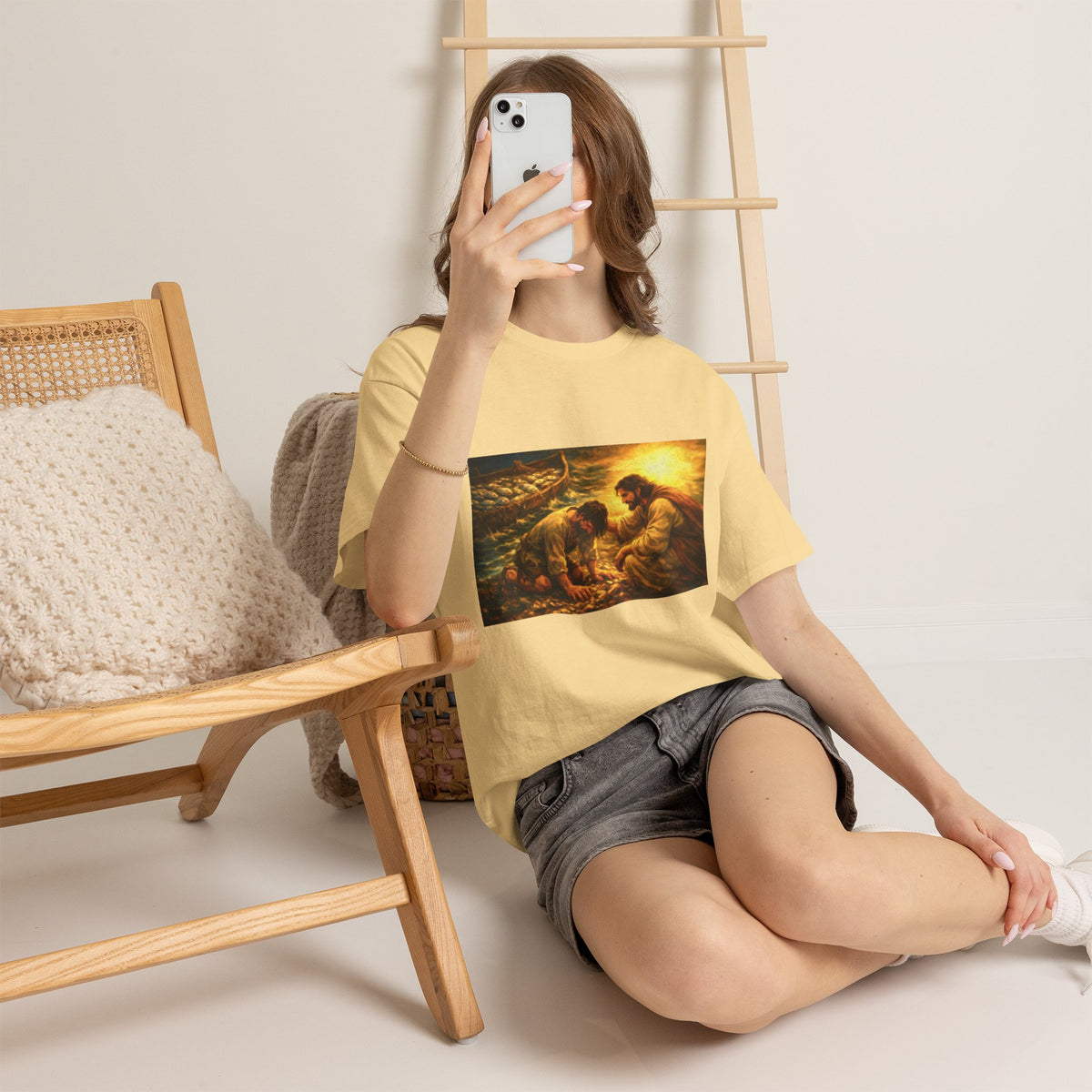 Jesus Calling Peter T-Shirt – Christian Faith Graphic Tee for Men & Women