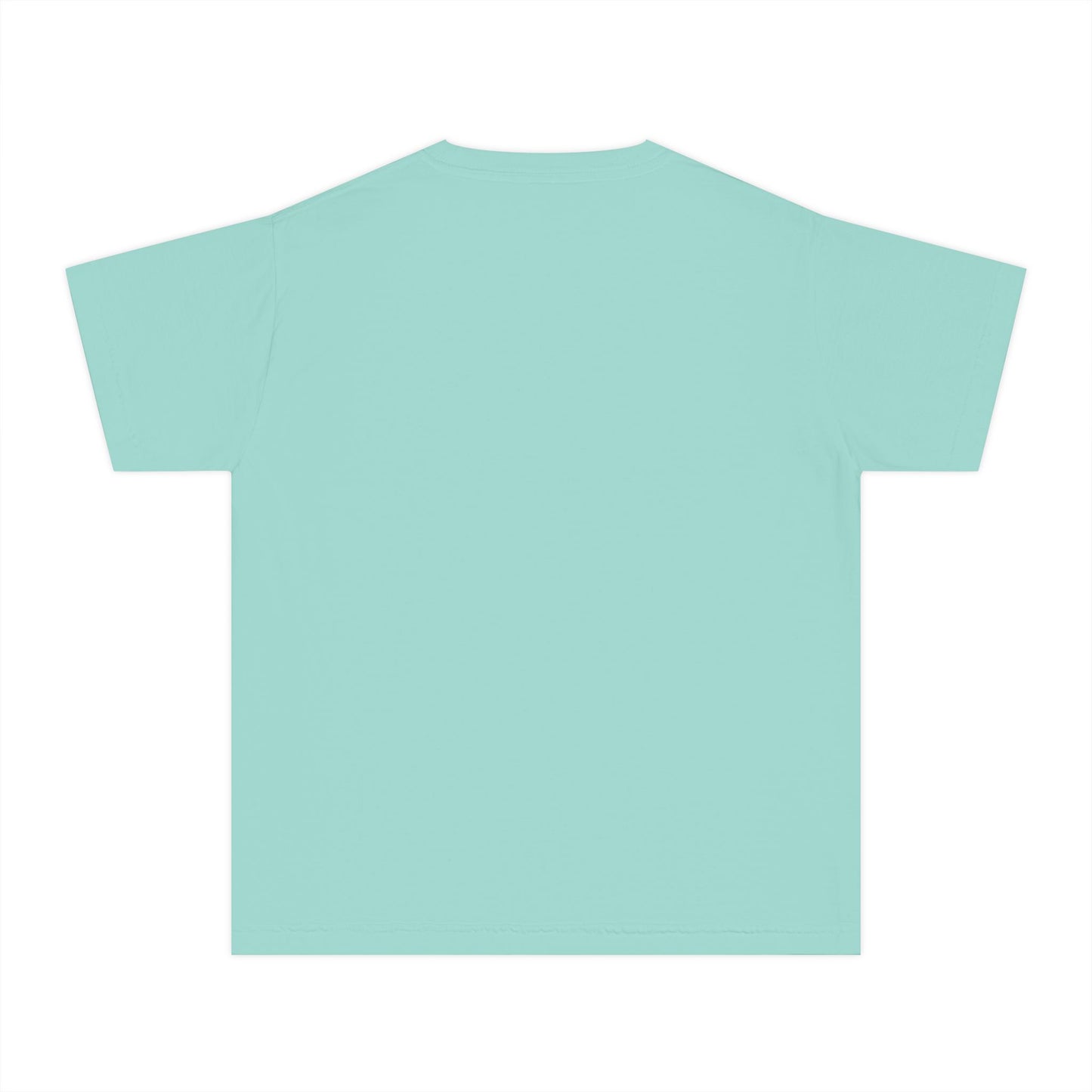 Dry-Blend Youth Tee — "Christmas in July" Beach Design 2026