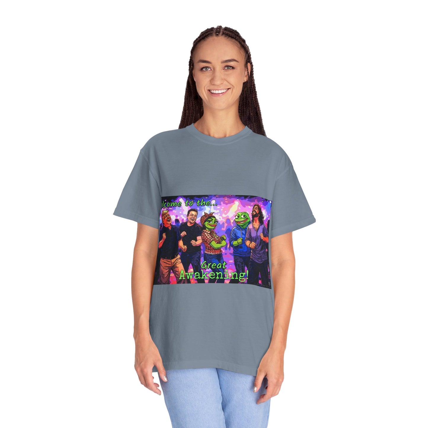 Great Awakening T-Shirt — Psychedelic Pepe & Friends Graphic Tee