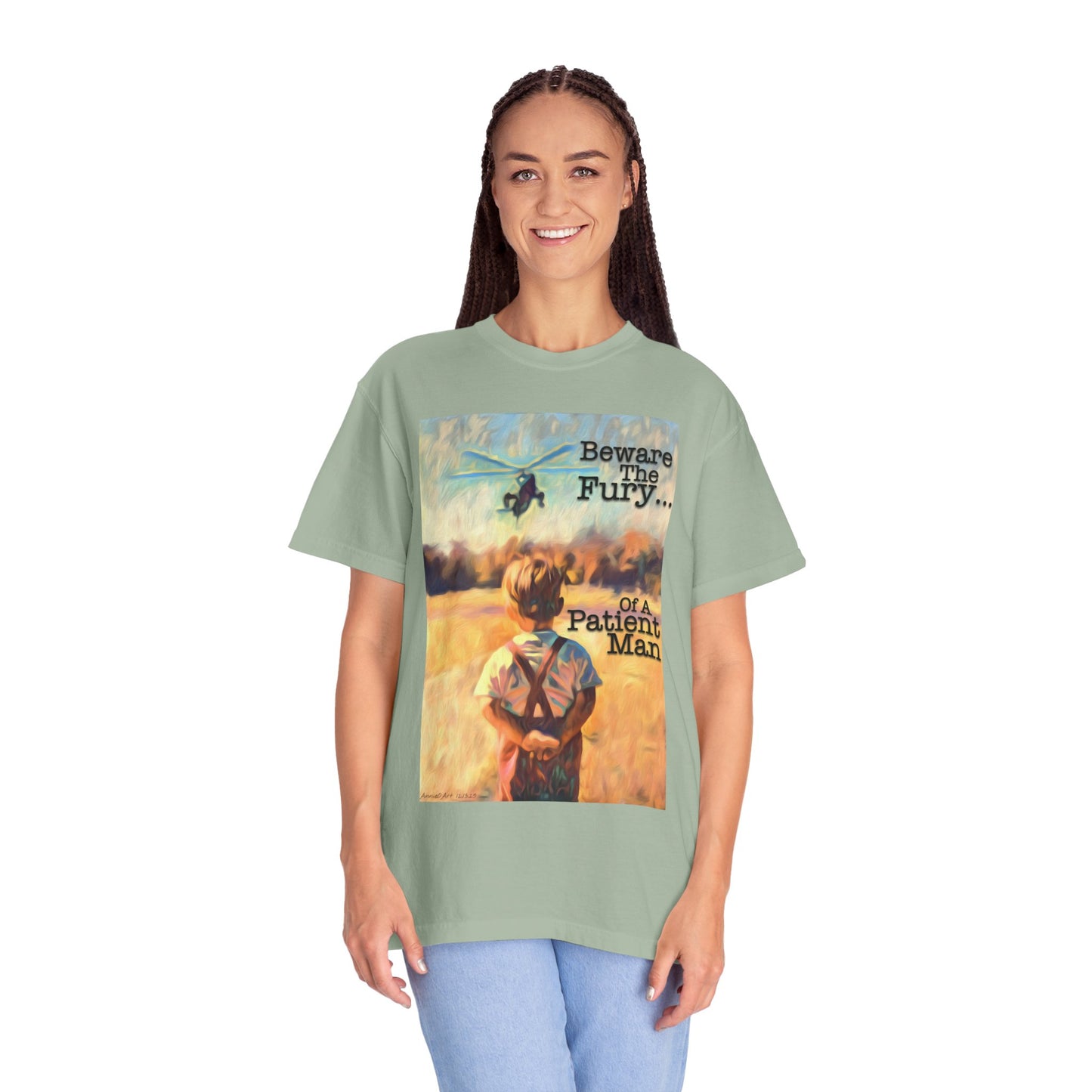 JFK Jr Beware The Fury Of A Patient Man T-Shirt — Vintage Tee