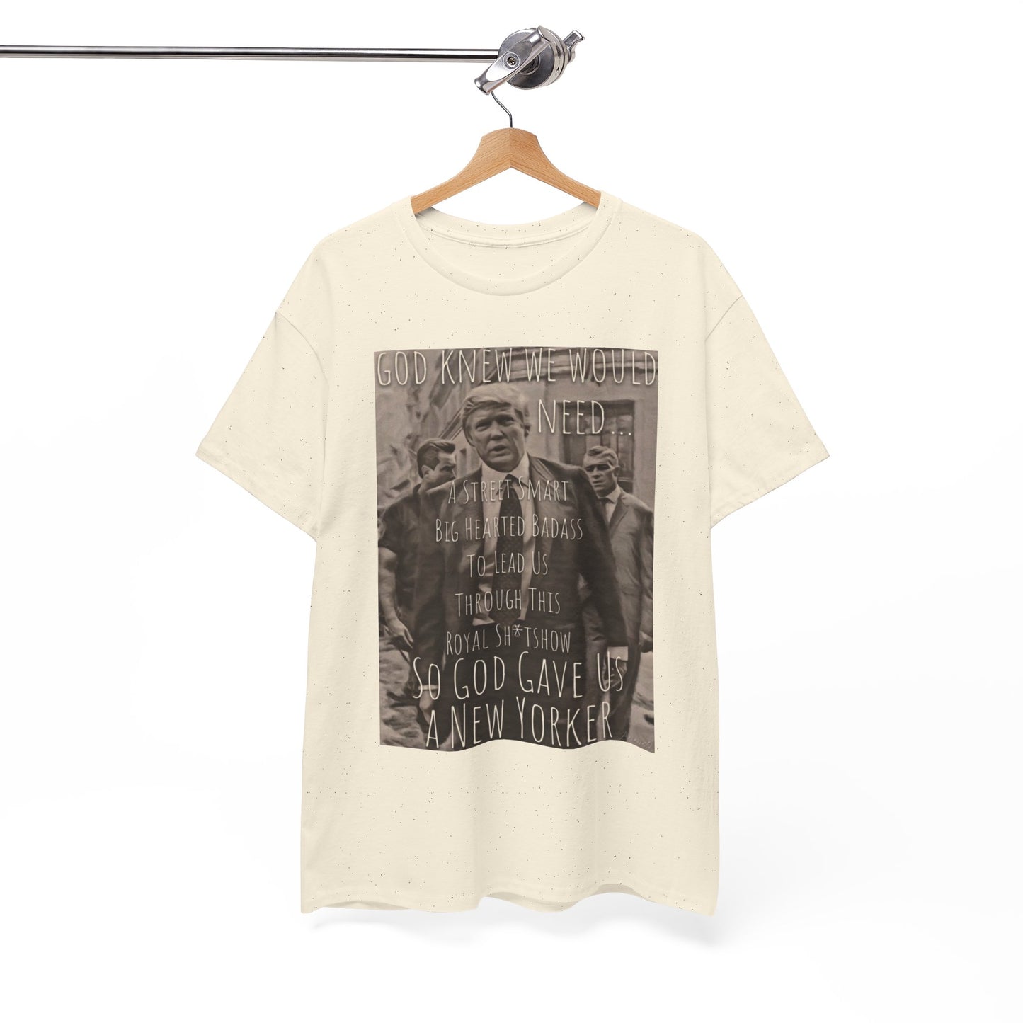 Vintage Trump tee “God gave us a New Yorker” Tee Retro MAGA