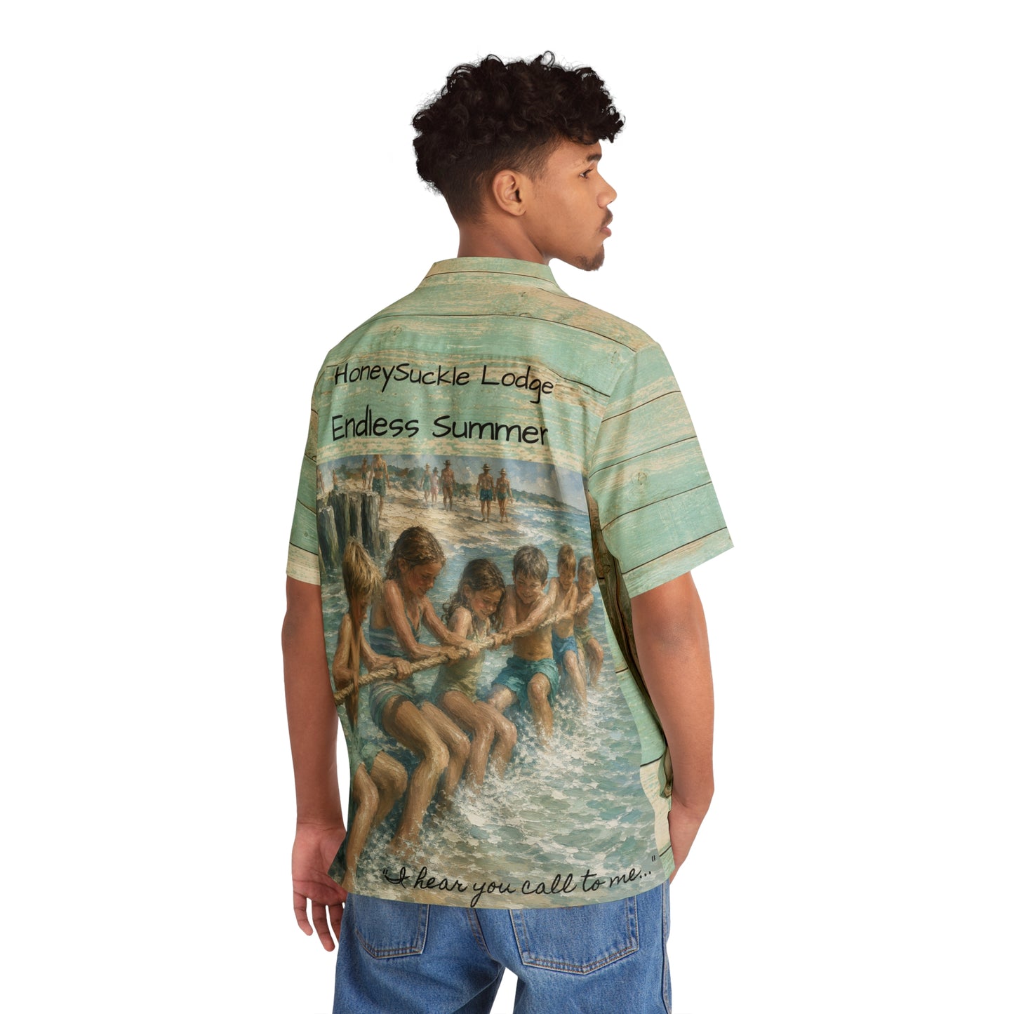 HSL Vintage Hawaiian Beach Shirt