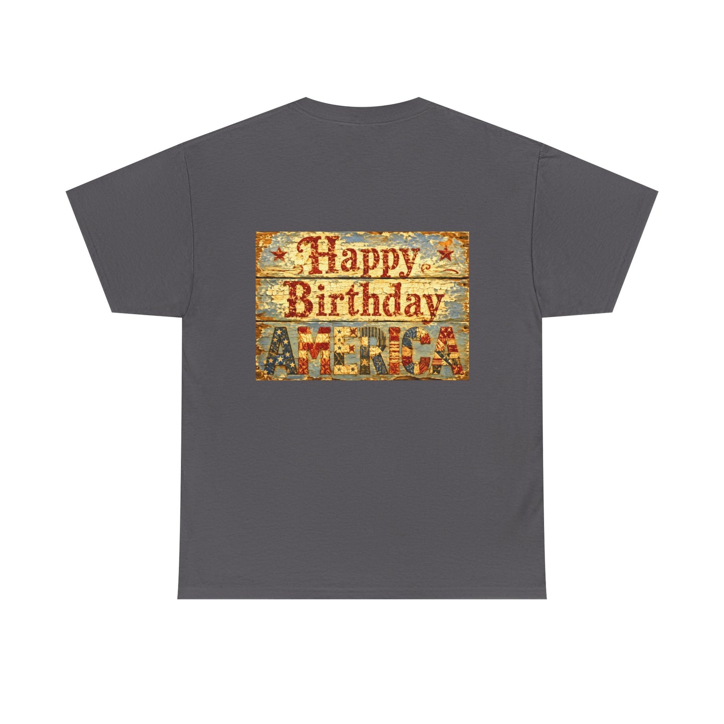 Trump Patriotic Portrait Tee — American Flag Portrait Graphic T-Shirt