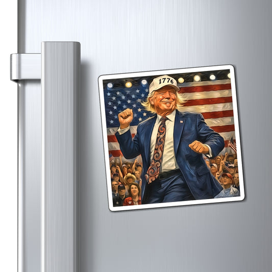 Trump Patriotic 1776 Leader Magnet