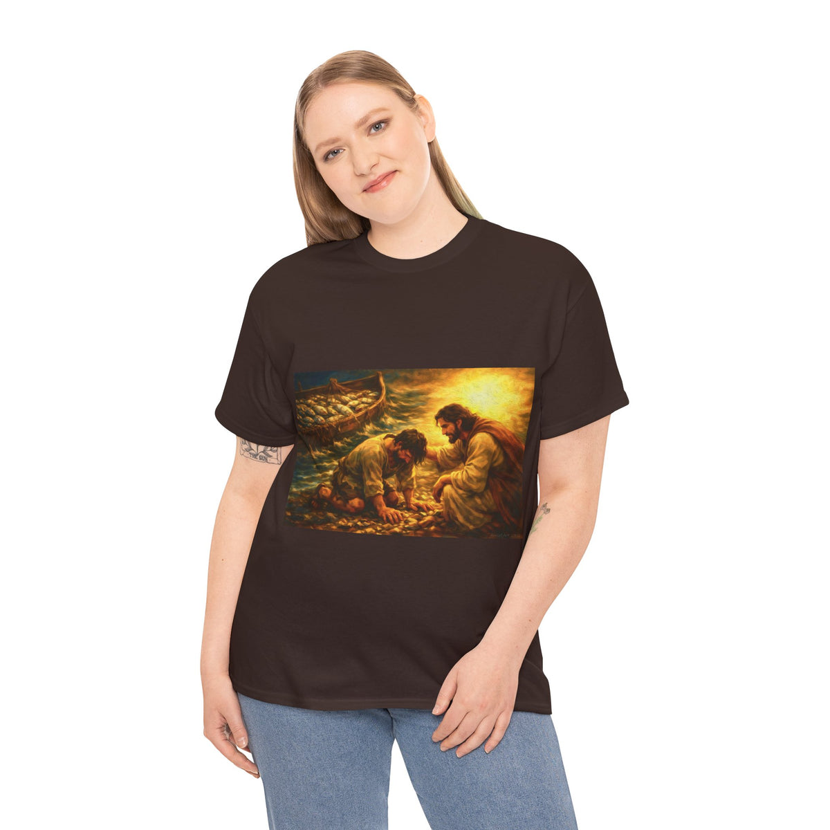 Jesus Calling Peter T-Shirt – Christian Faith Graphic Tee for Men & Women