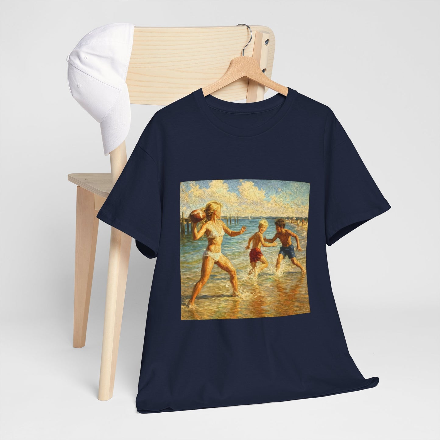 Vintage Beach T‑Shirt — 'Honeysuckle Lodge: 50+ Years of Endless Summer' Retro Seaside Tee