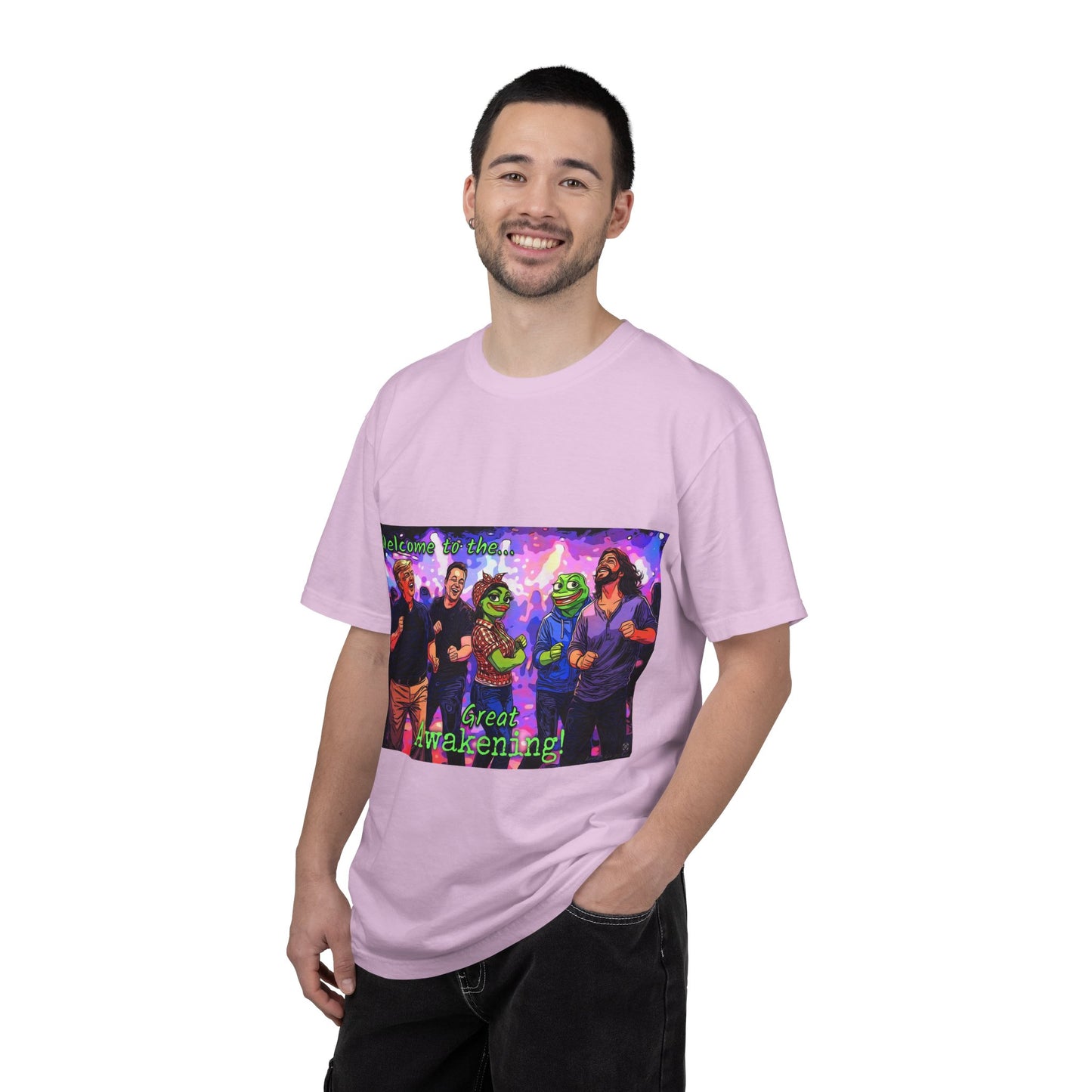 Great Awakening T-Shirt — Psychedelic Pepe & Friends Graphic Tee
