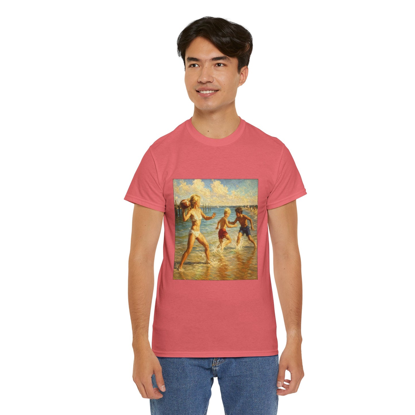 Vintage Beach T‑Shirt — 'Honeysuckle Lodge: 50+ Years of Endless Summer' Retro Seaside Tee