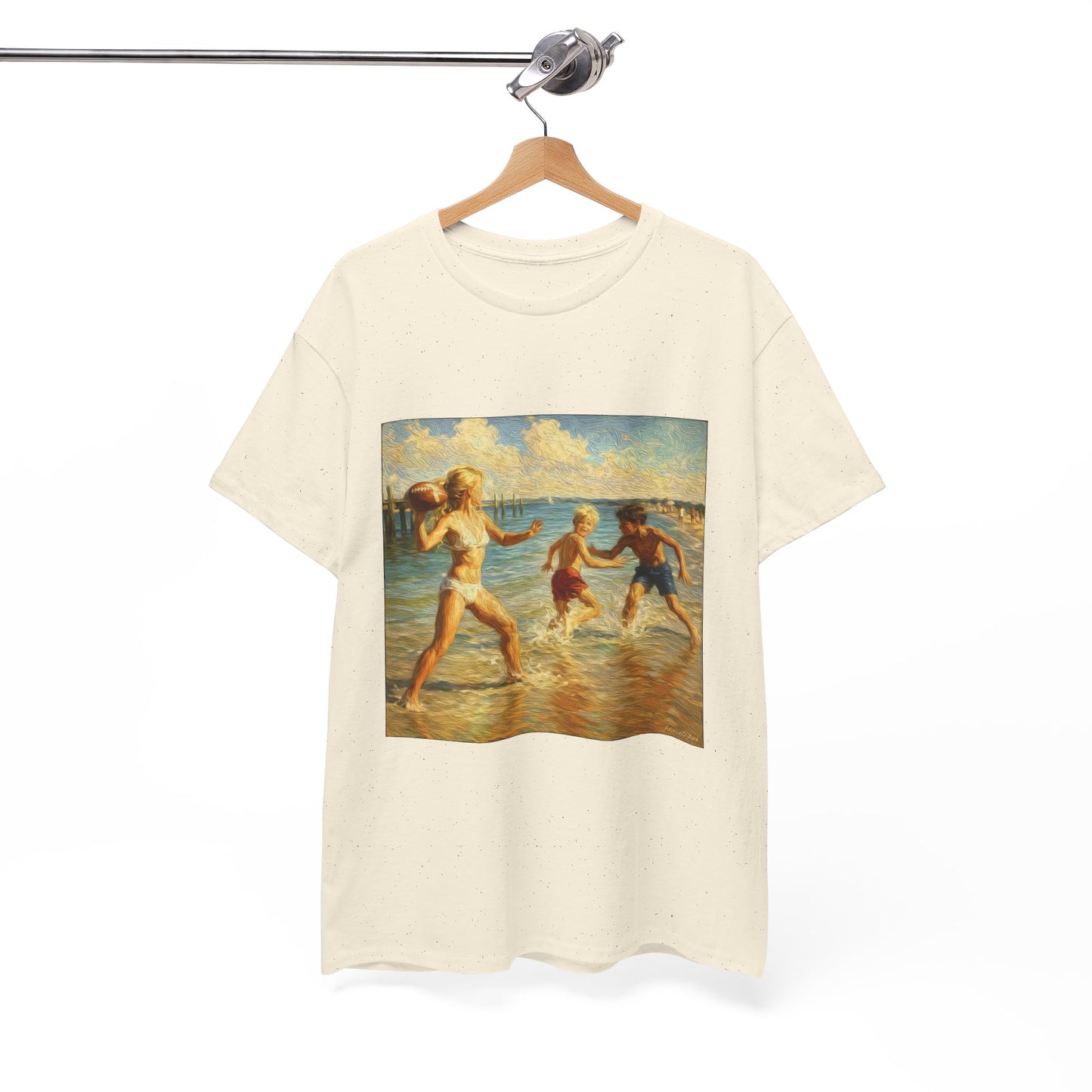 Vintage Beach T‑Shirt — 'Honeysuckle Lodge: 50+ Years of Endless Summer' Retro Seaside Tee