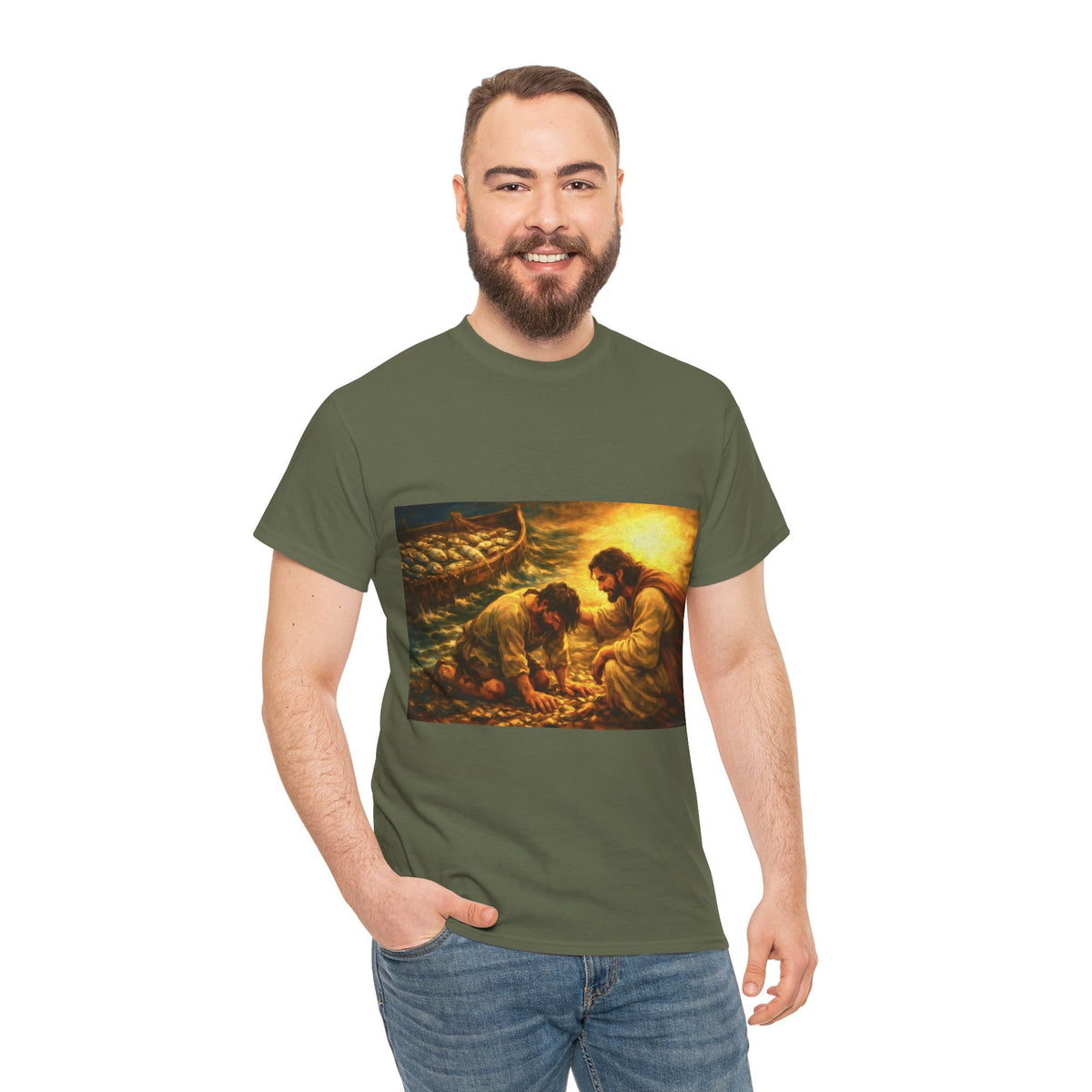 Jesus Calling Peter T-Shirt – Christian Faith Graphic Tee for Men & Women