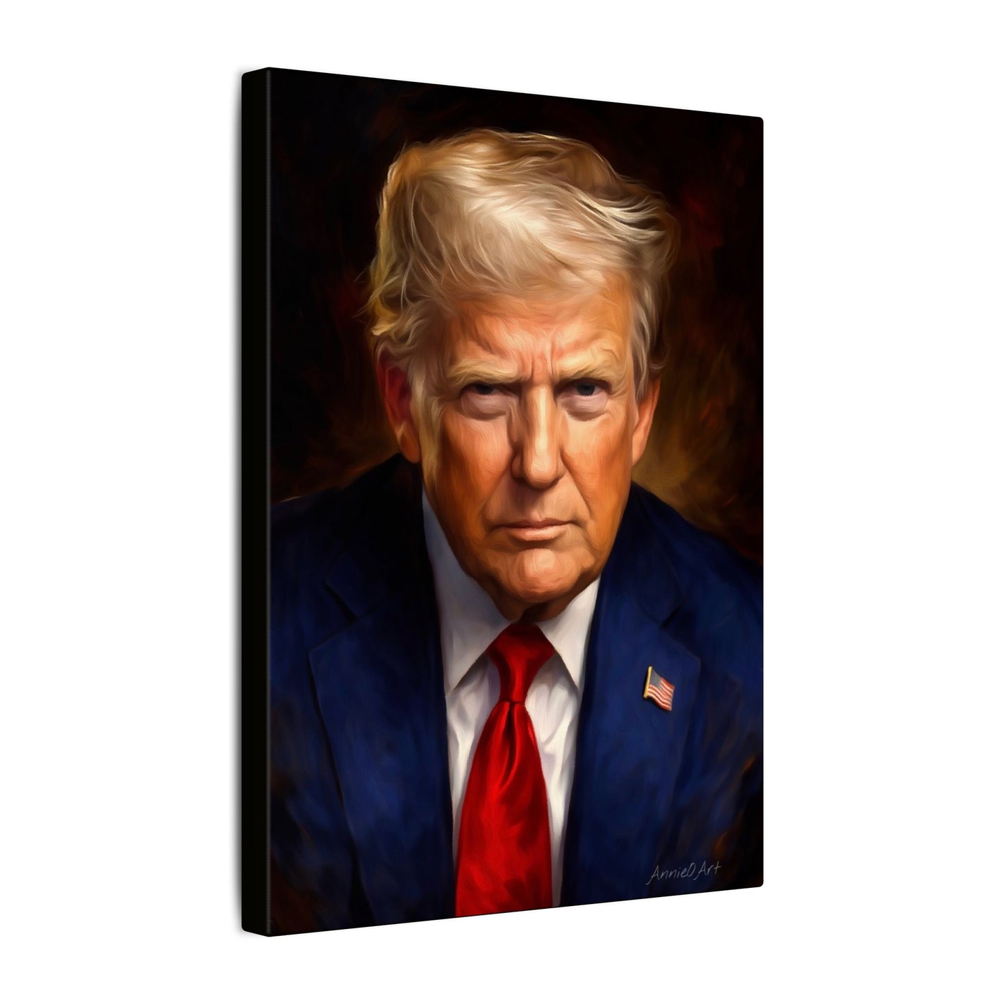 Trump Portrait on Canvas