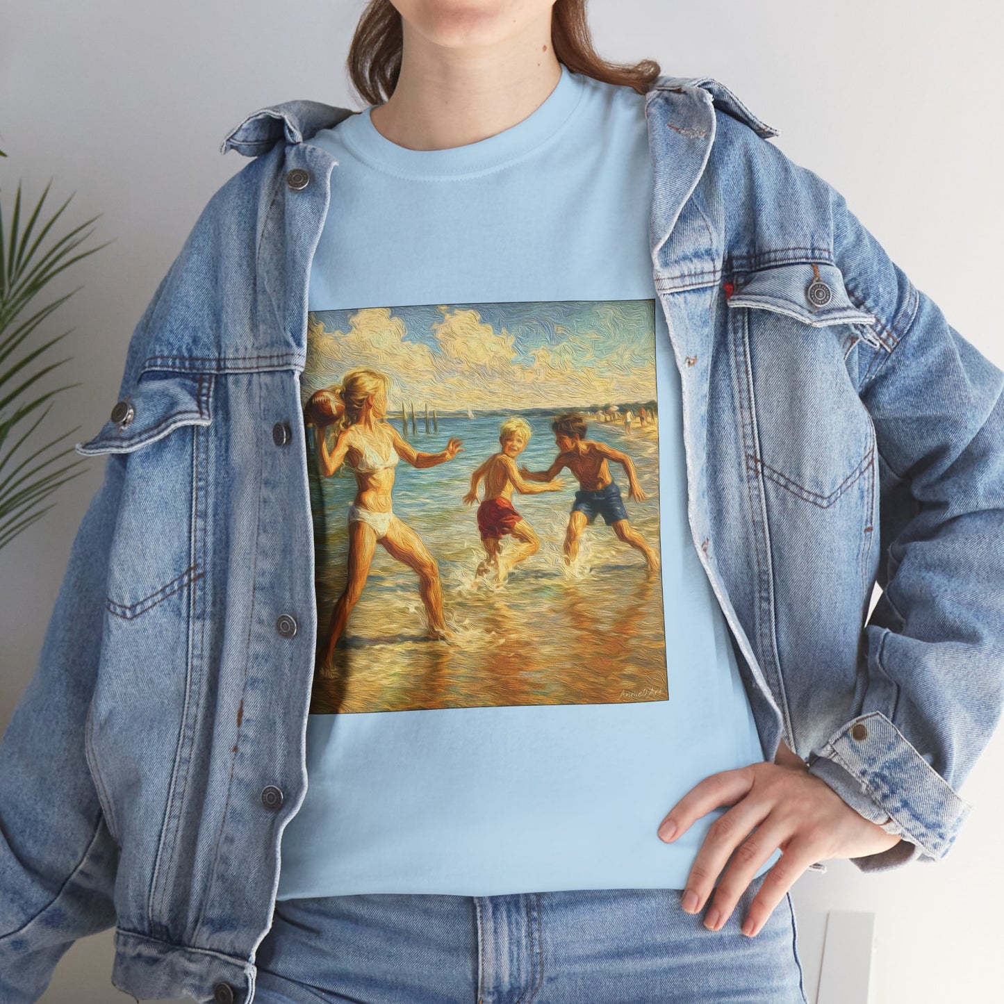 Vintage Beach T‑Shirt — 'Honeysuckle Lodge: 50+ Years of Endless Summer' Retro Seaside Tee