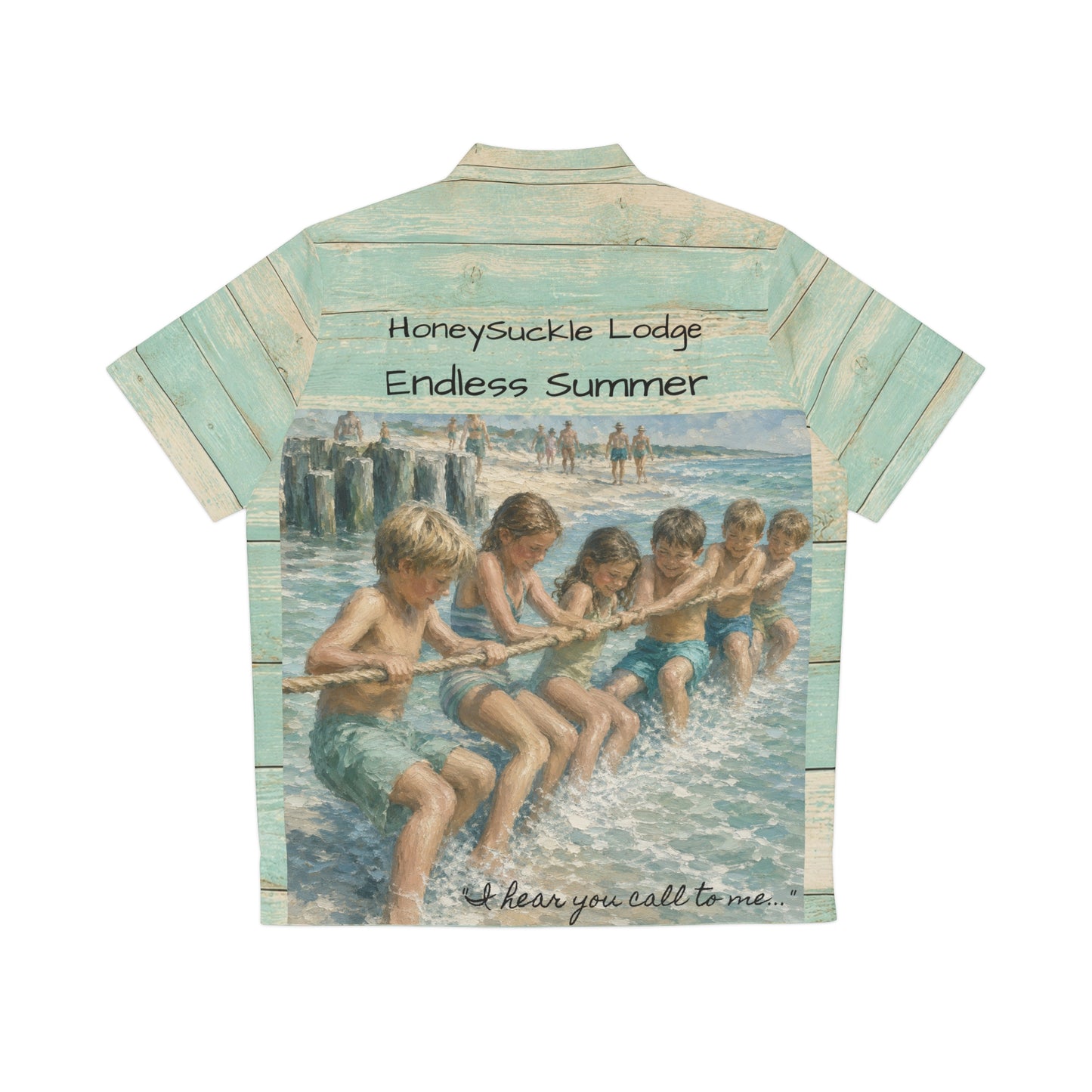 HSL Vintage Hawaiian Beach Shirt