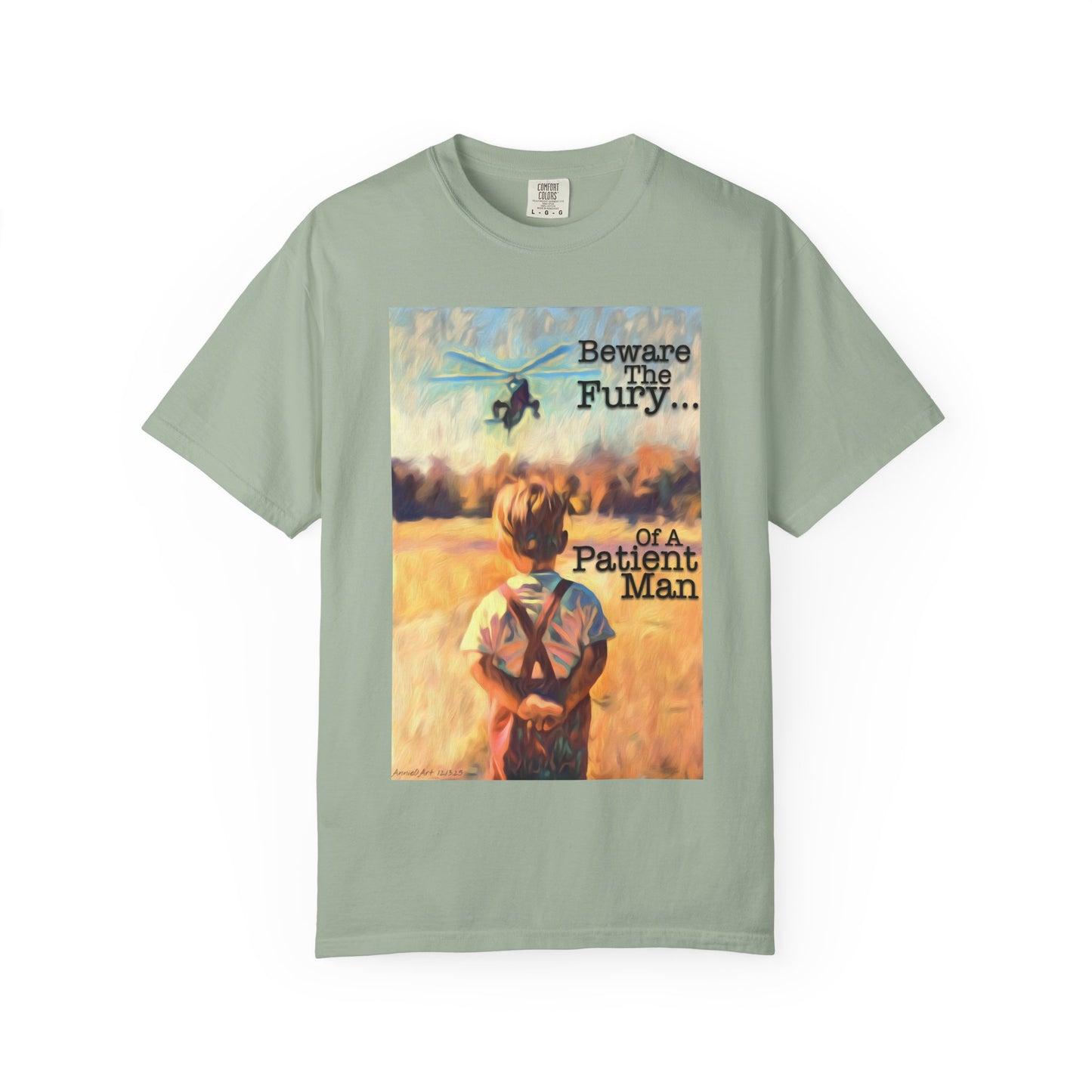 JFK Jr Beware The Fury Of A Patient Man T-Shirt — Vintage Tee