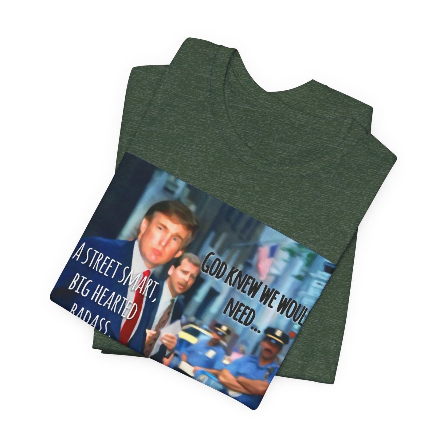 New Yorker Tribute T-Shirt — "So God Gave Us a New Yorker" Graphic Tee