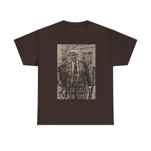 Vintage Trump tee “God gave us a New Yorker” Tee Retro MAGA