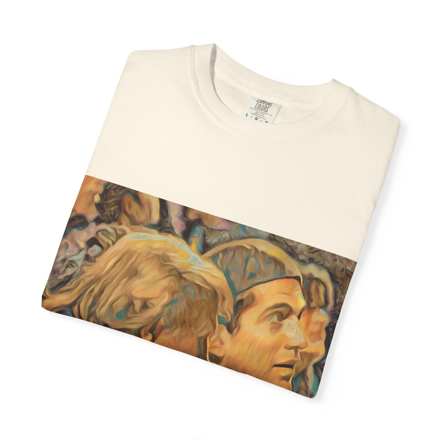 Vintage JFK, Jr & DJT Art T-Shirt – “Wonderful Friends” Graphic Tee
