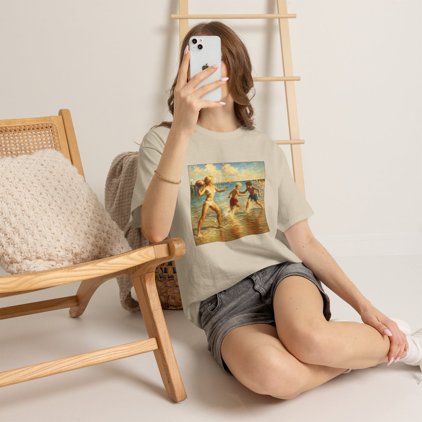 Vintage Beach T‑Shirt — 'Honeysuckle Lodge: 50+ Years of Endless Summer' Retro Seaside Tee