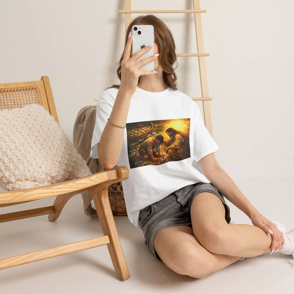 Jesus Calling Peter T-Shirt – Christian Faith Graphic Tee for Men & Women