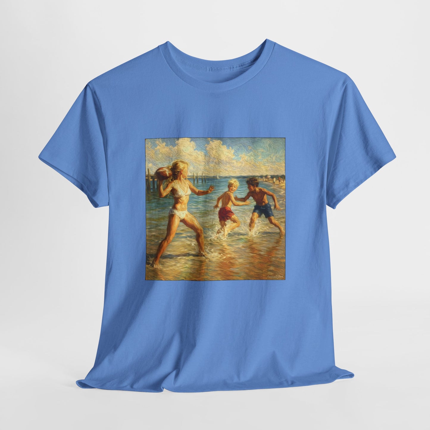 Vintage Beach T‑Shirt — 'Honeysuckle Lodge: 50+ Years of Endless Summer' Retro Seaside Tee