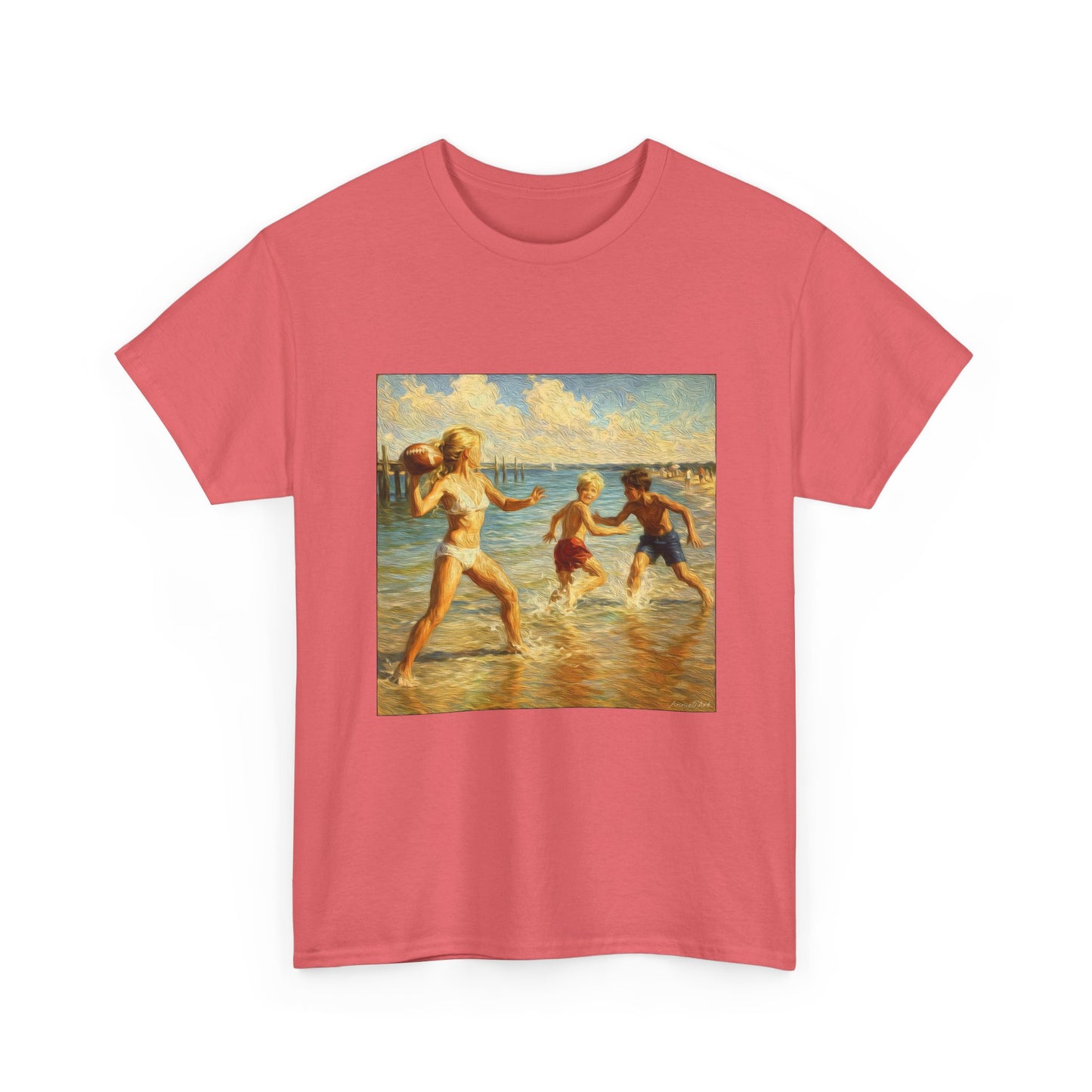 Vintage Beach T‑Shirt — 'Honeysuckle Lodge: 50+ Years of Endless Summer' Retro Seaside Tee