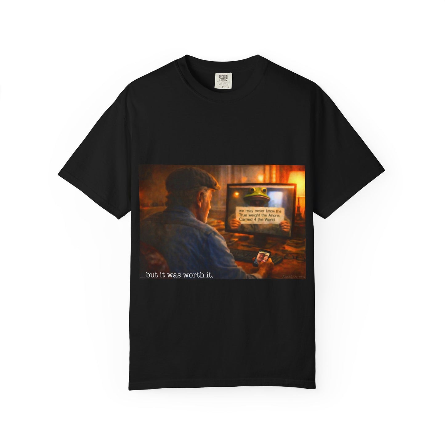 Anons, Keyboard Warriors 'But It Was Worth It' Tee