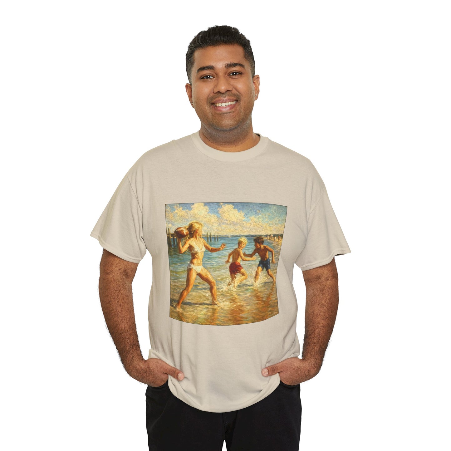 Vintage Beach T‑Shirt — 'Honeysuckle Lodge: 50+ Years of Endless Summer' Retro Seaside Tee