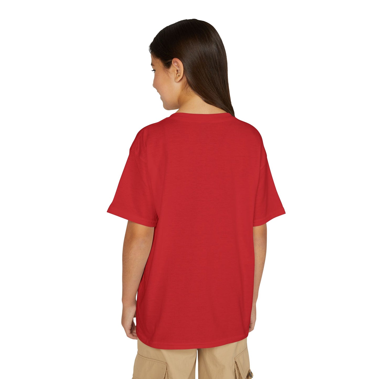 Youth T-Shirt — "Christmas in July" Beach Santa Kids Tee (HSL 2026)