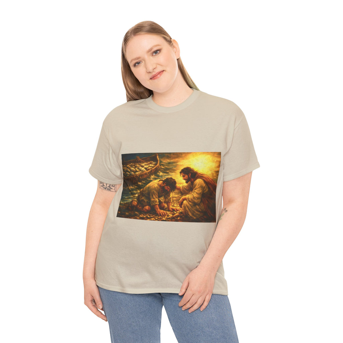 Jesus Calling Peter T-Shirt – Christian Faith Graphic Tee for Men & Women
