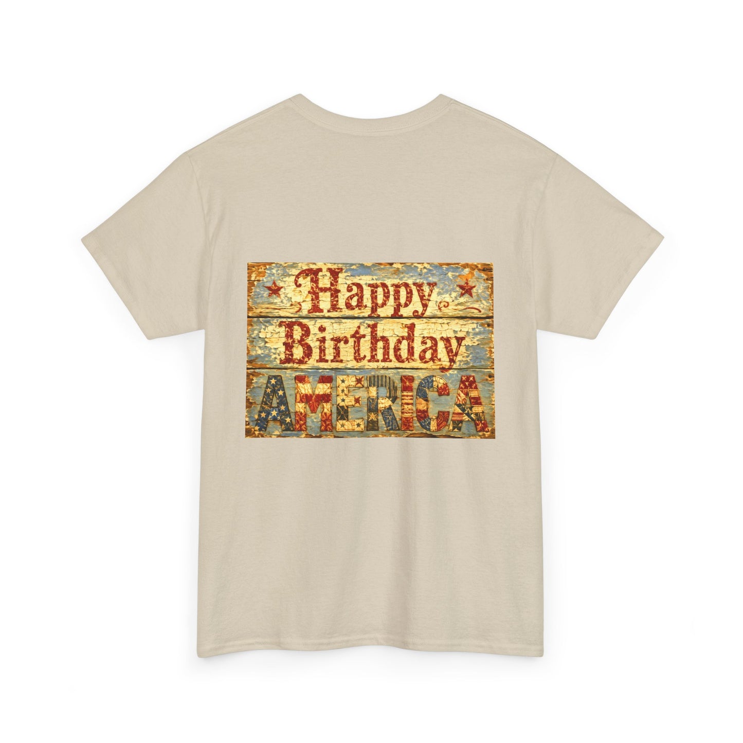 Trump Patriotic Portrait Tee — American Flag Portrait Graphic T-Shirt