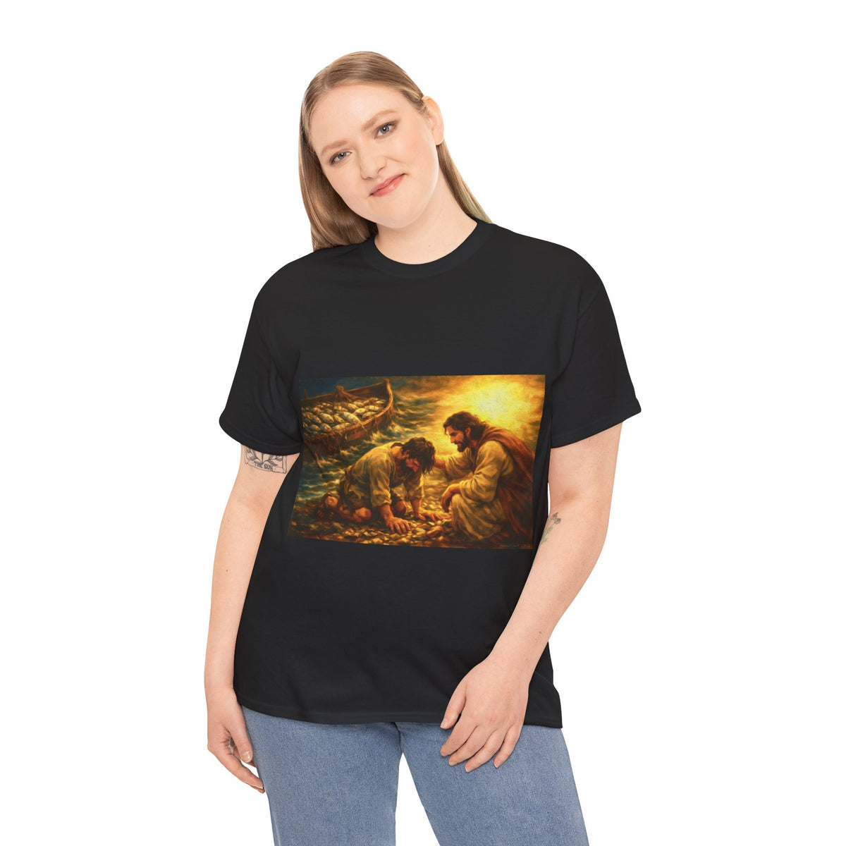 Jesus Calling Peter T-Shirt – Christian Faith Graphic Tee for Men & Women