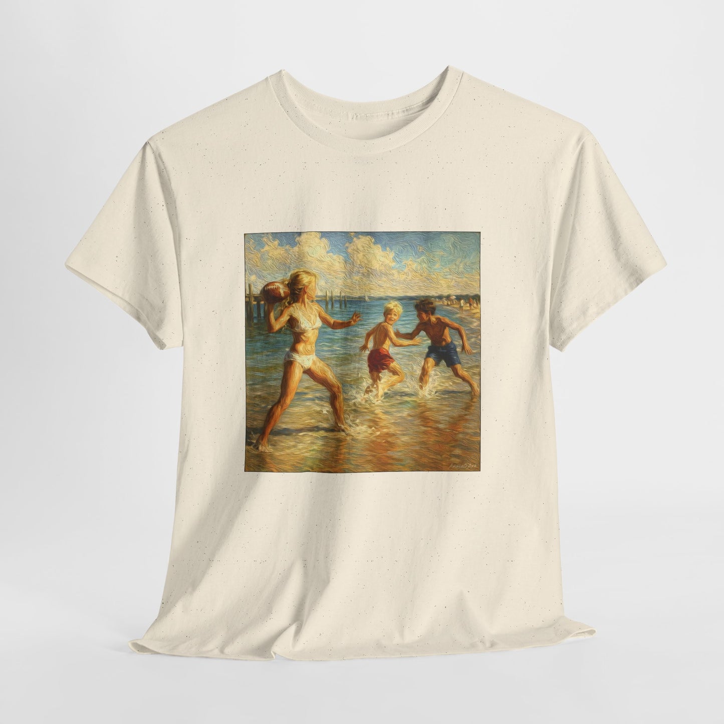Vintage Beach T‑Shirt — 'Honeysuckle Lodge: 50+ Years of Endless Summer' Retro Seaside Tee