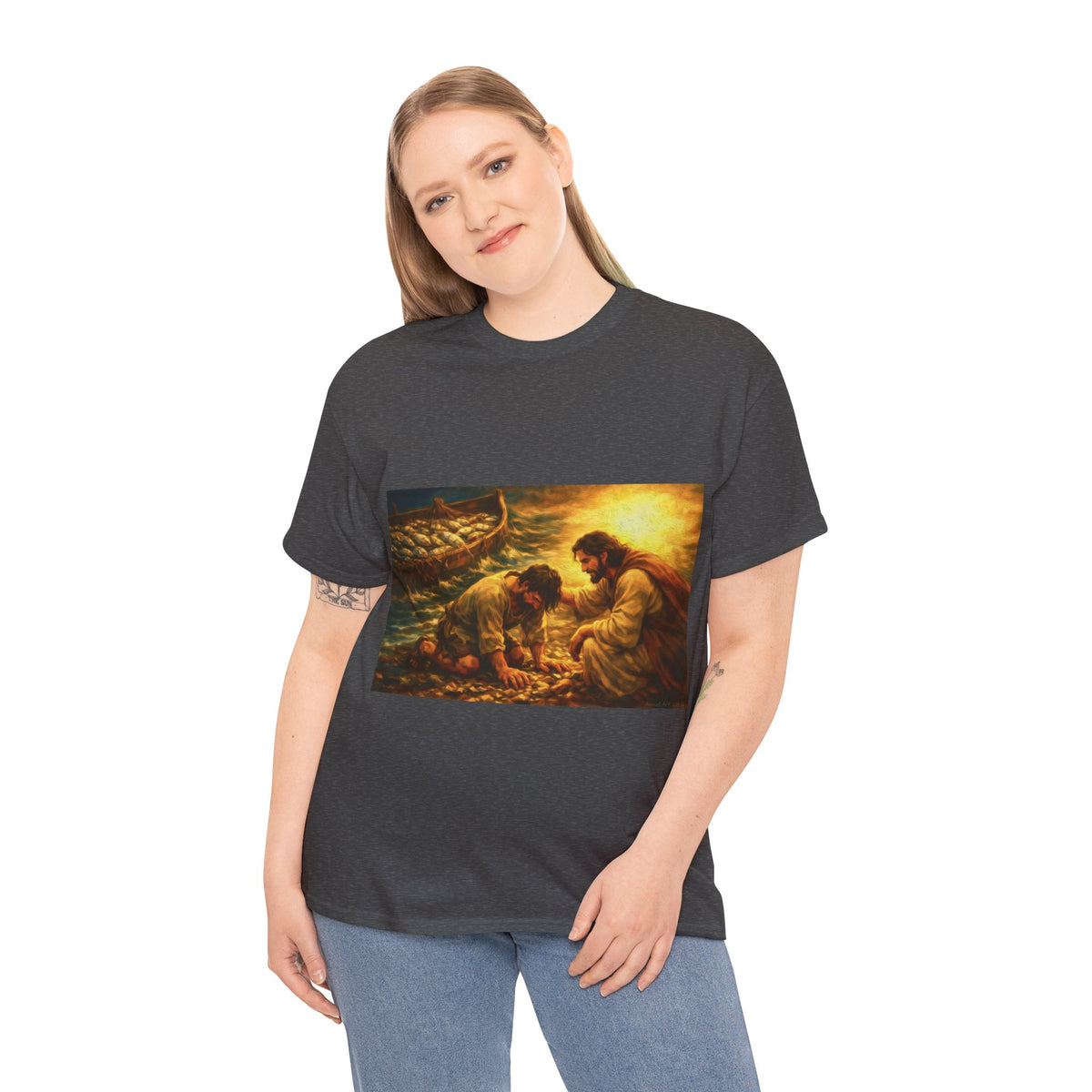 Jesus Calling Peter T-Shirt – Christian Faith Graphic Tee for Men & Women