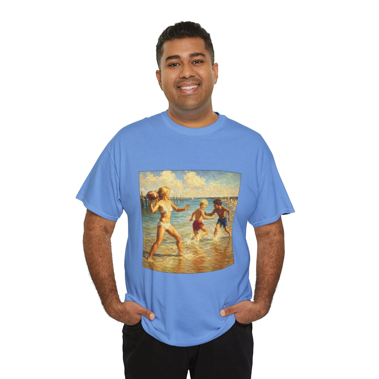 Vintage Beach T‑Shirt — 'Honeysuckle Lodge: 50+ Years of Endless Summer' Retro Seaside Tee