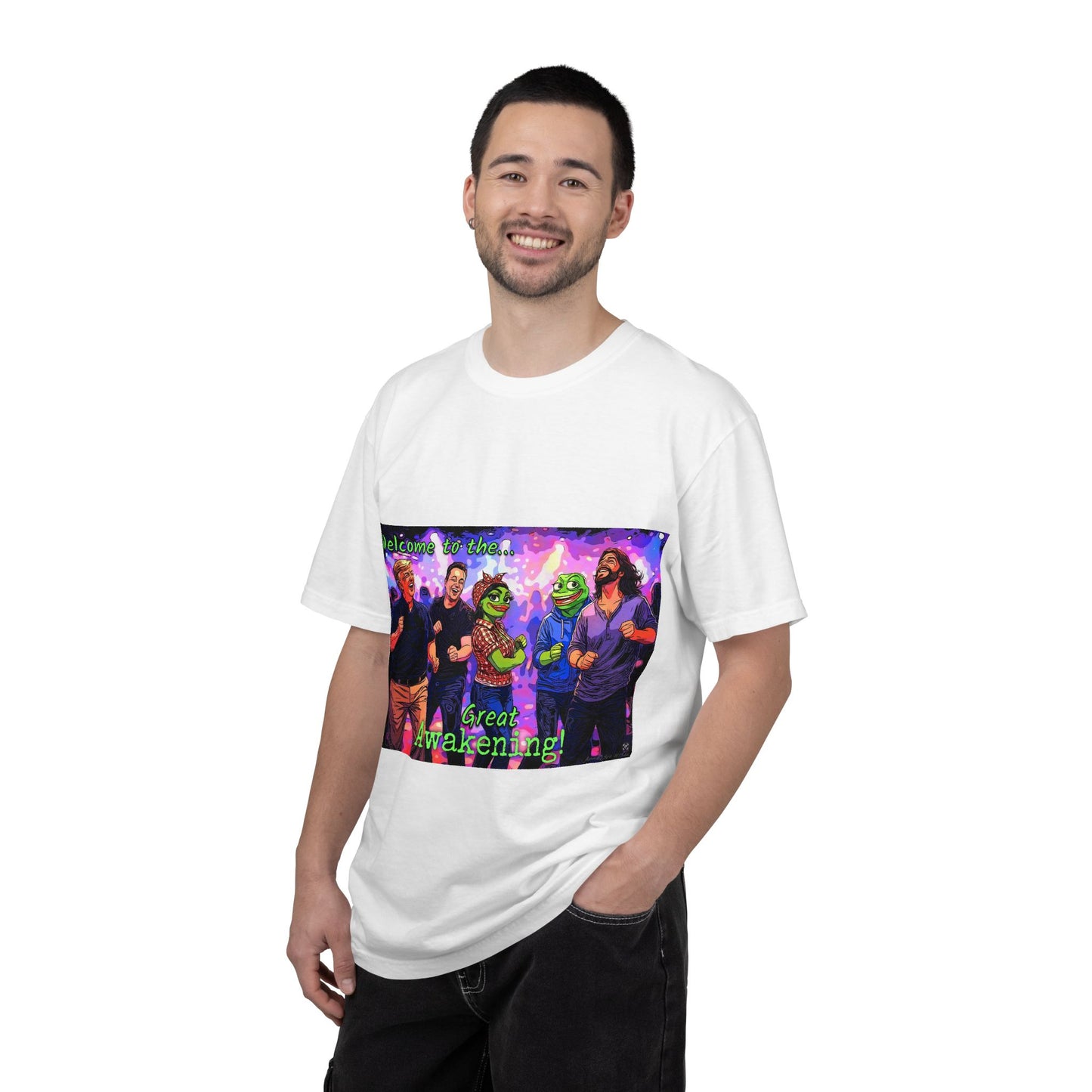 Great Awakening T-Shirt — Psychedelic Pepe & Friends Graphic Tee