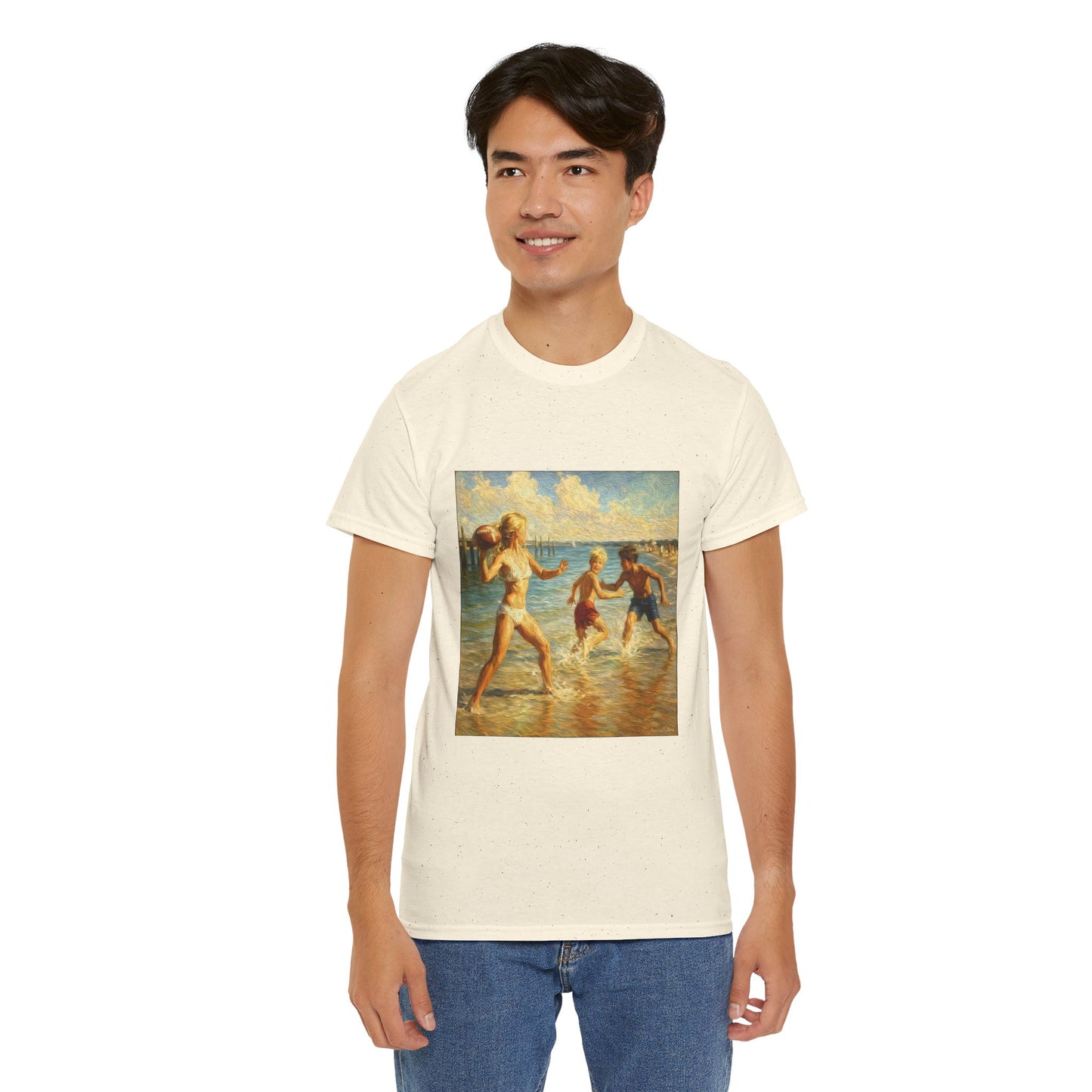 Vintage Beach T‑Shirt — 'Honeysuckle Lodge: 50+ Years of Endless Summer' Retro Seaside Tee