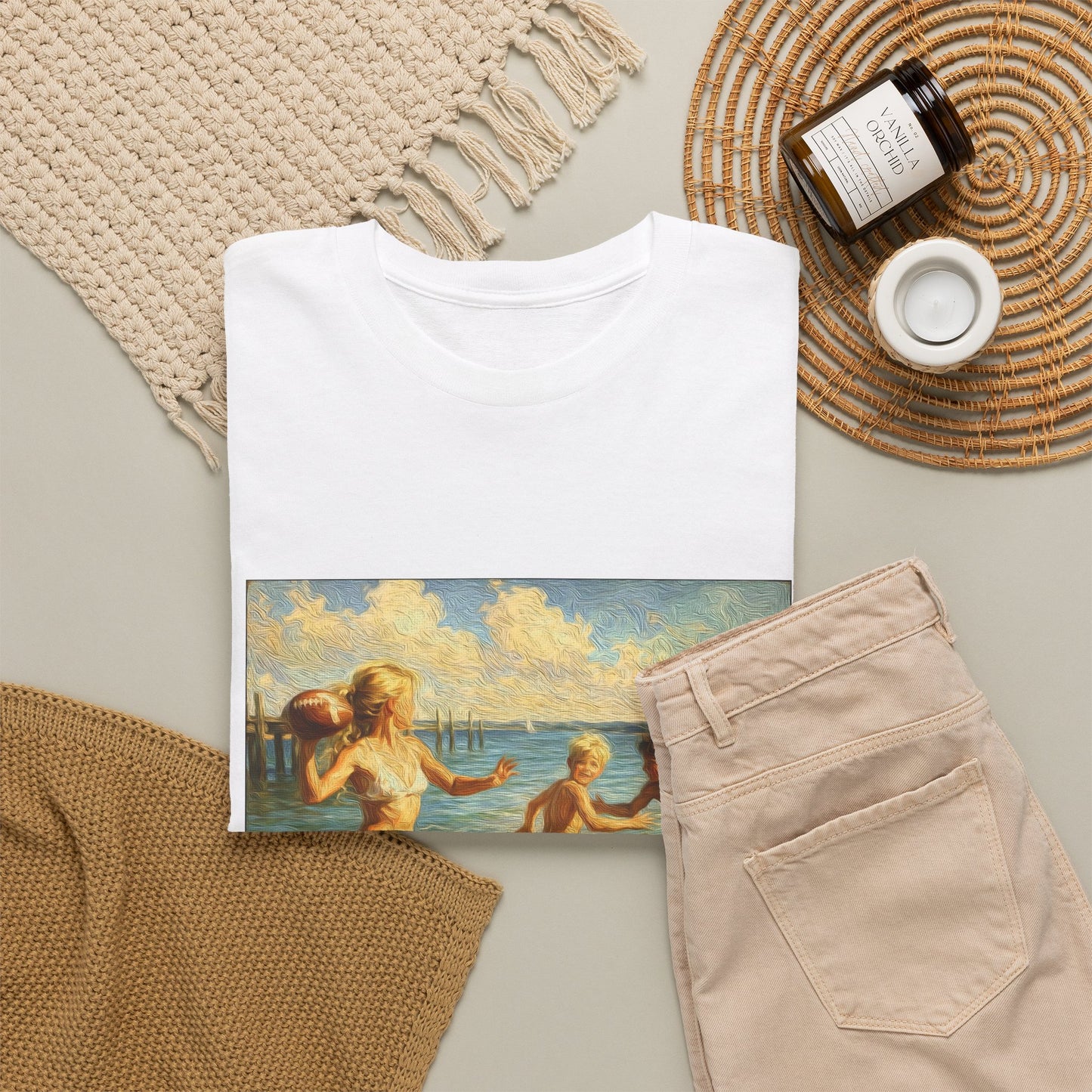 Vintage Beach T‑Shirt — 'Honeysuckle Lodge: 50+ Years of Endless Summer' Retro Seaside Tee
