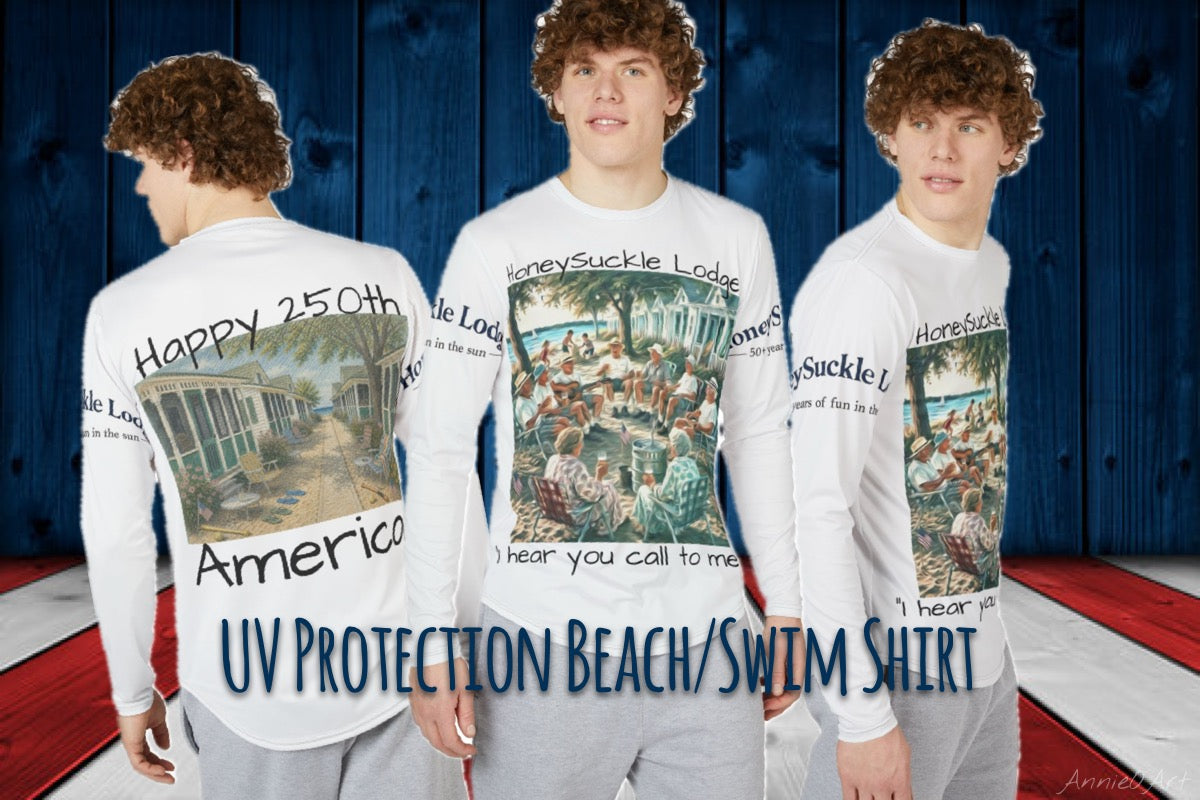 HoneySuckle Lodge 'I Hear You Call To Me' Long Sleeve UV Shirt