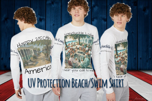 HoneySuckle Lodge 'I Hear You Call To Me' Long Sleeve UV Shirt
