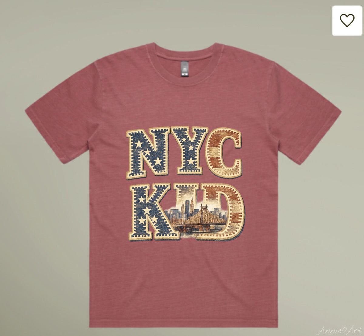 NYC Kid Tee — Vintage New York City Graphic T-Shirt