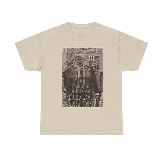Vintage Trump tee “God gave us a New Yorker” Tee Retro MAGA
