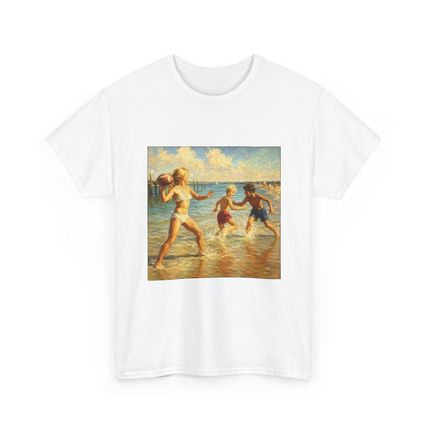 Vintage Beach T‑Shirt — 'Honeysuckle Lodge: 50+ Years of Endless Summer' Retro Seaside Tee
