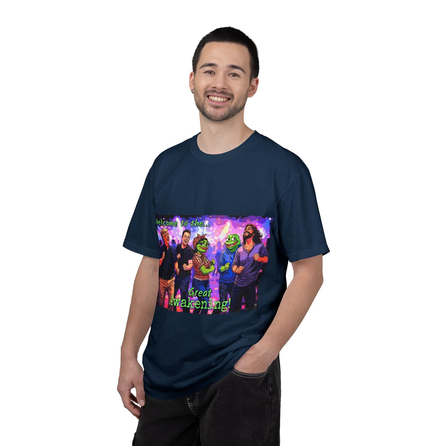 Great Awakening T-Shirt — Psychedelic Pepe & Friends Graphic Tee