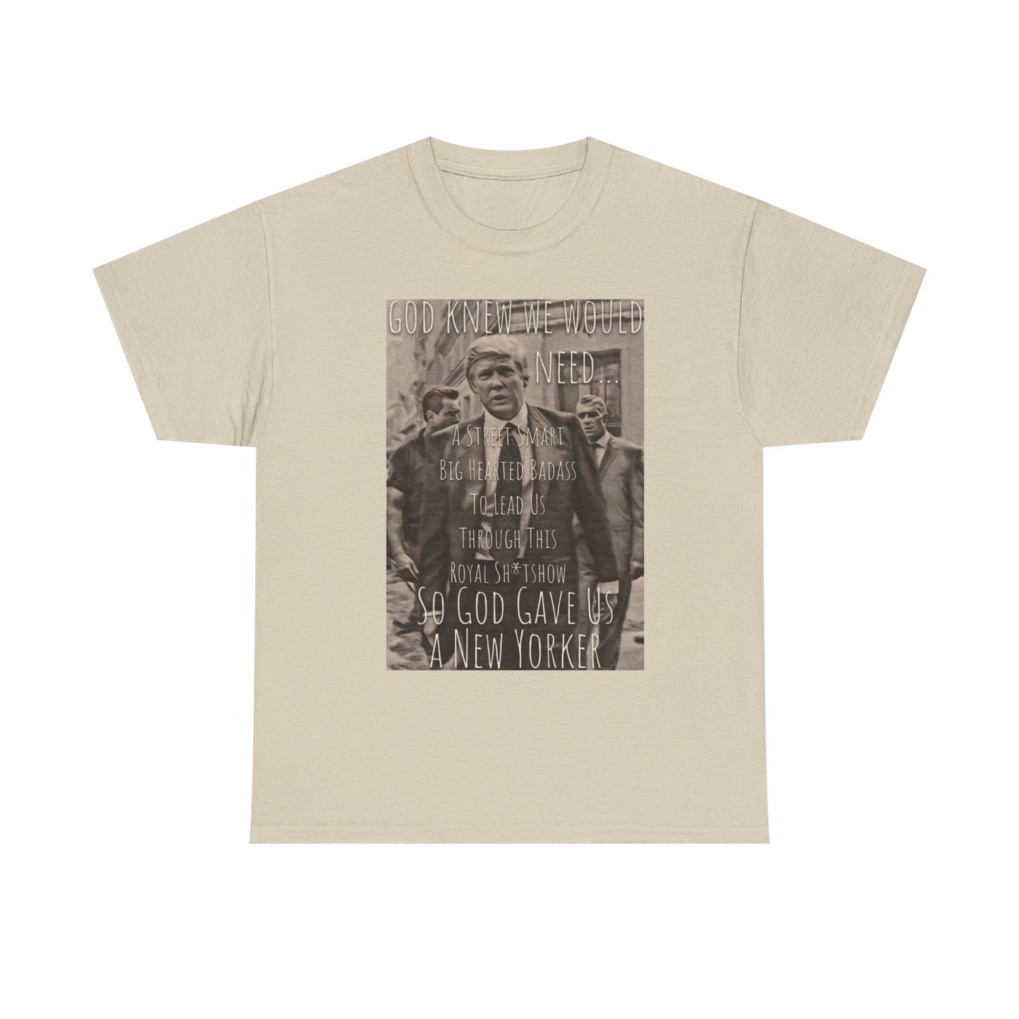Vintage Trump tee “God gave us a New Yorker” Tee Retro MAGA