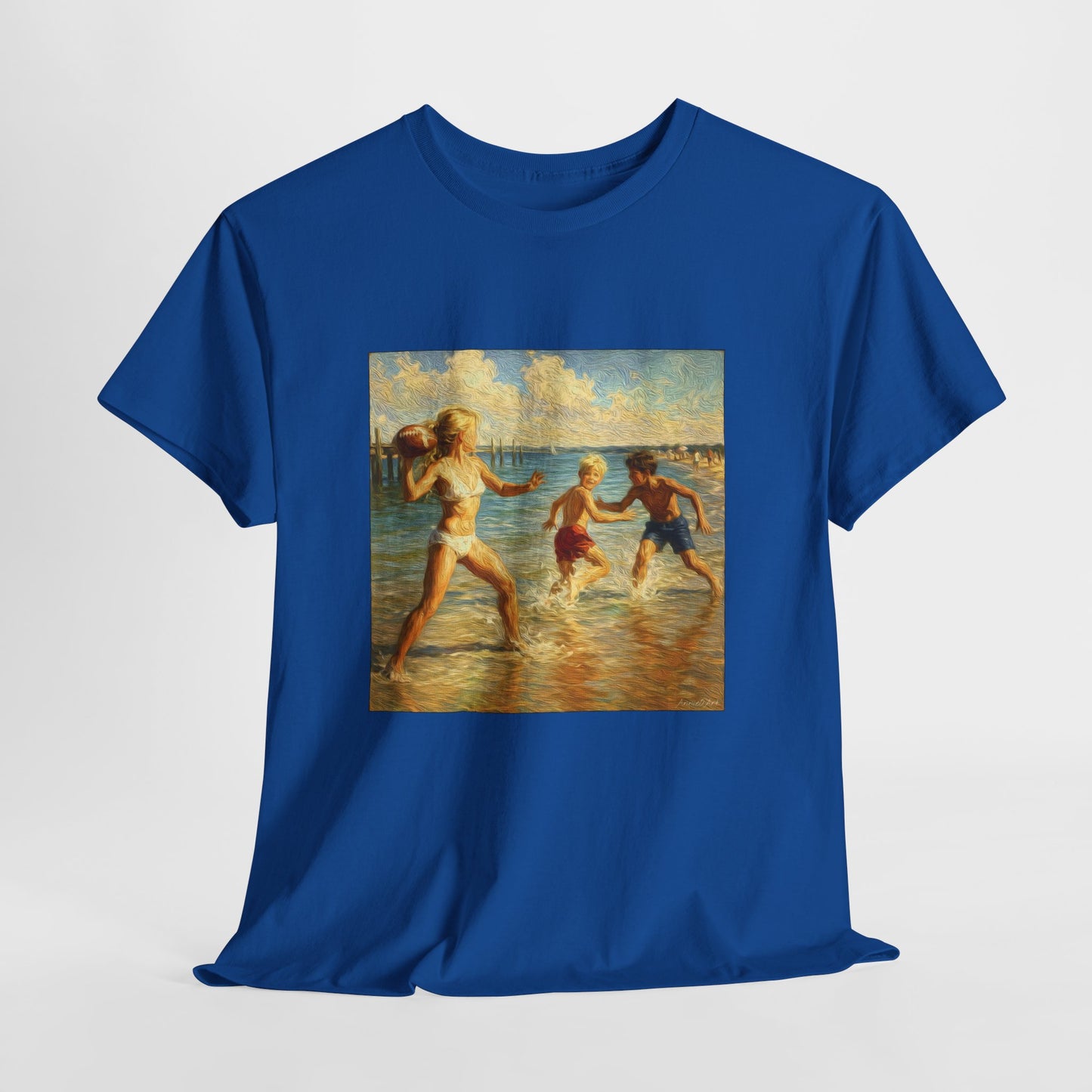 Vintage Beach T‑Shirt — 'Honeysuckle Lodge: 50+ Years of Endless Summer' Retro Seaside Tee